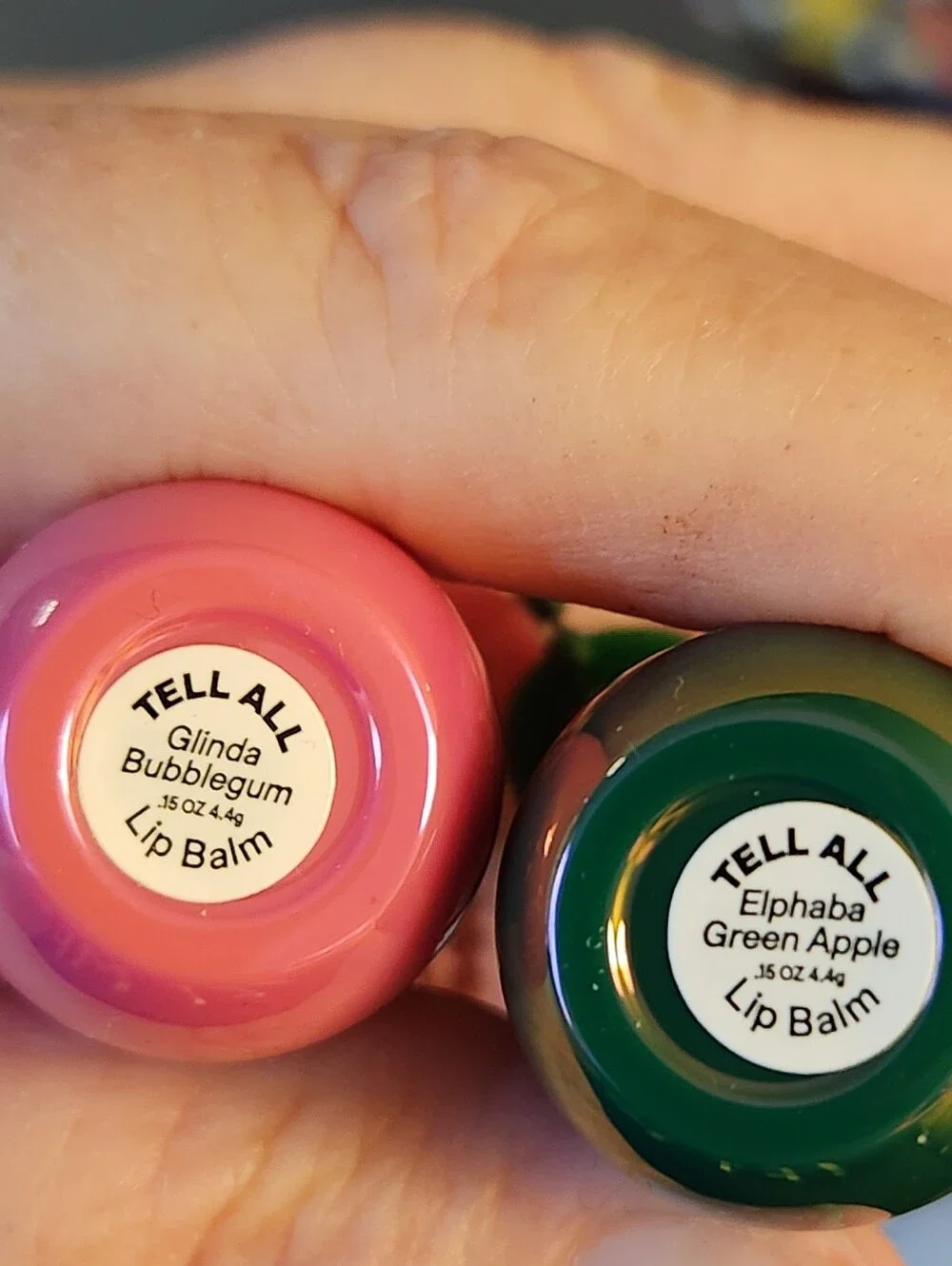 Wicked Lip Balm Capsule Shape Wit Pouch N Charms■ NBNT《read Belo